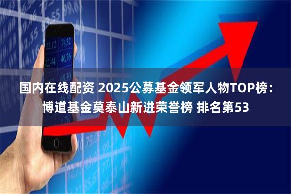 国内在线配资 2025公募基金领军人物TOP榜：博道基金莫泰山新进荣誉榜 排名第53
