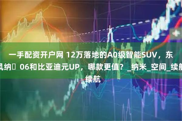 一手配资开户网 12万落地的A0级智能SUV，东风纳⽶06和比亚迪元UP，哪款更值？_纳米_空间_续航